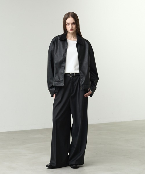 CALLNE ブーツ 「CALLNE」Squaretoe Real Leather Heelboots