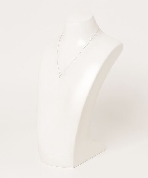 va vendome aoyama ネックレス K10ホワイトゴールド ホワイトトパーズ