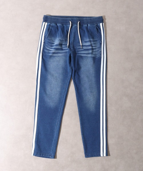 EVOLUTION（エボリューション） パンツ ライン入りジョガーパンツ