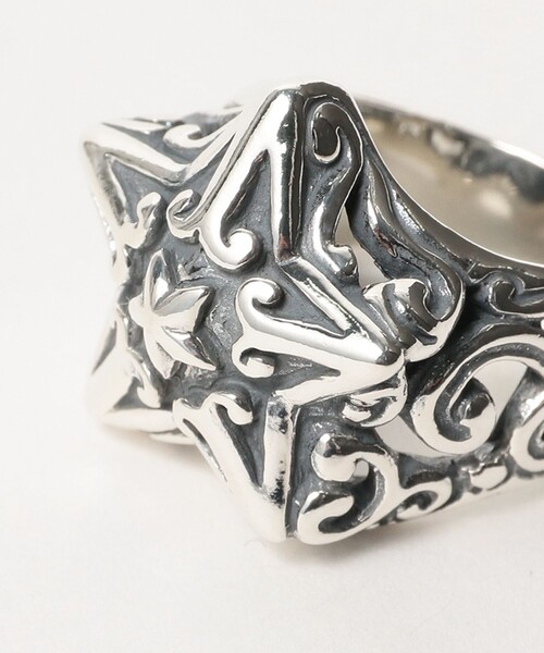 Bill Wall Leather スターリング シルバー925　8号 BILL WALL LEATHER（ビルウォールレザー） 指輪 リング Star Ring