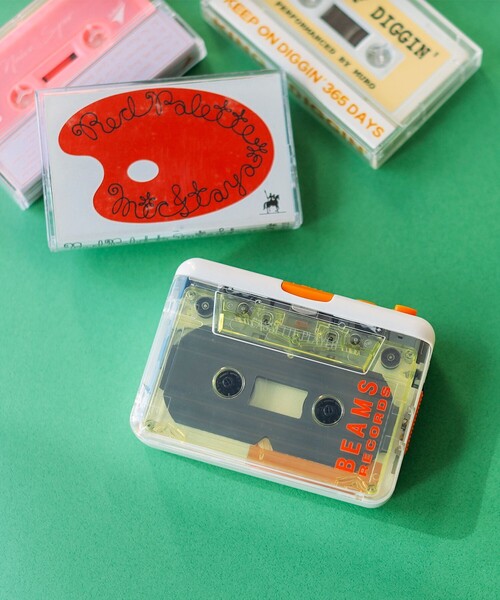 BEAMS RECORDS Stereo Skelton Cassette Player : ZOZOTOWN