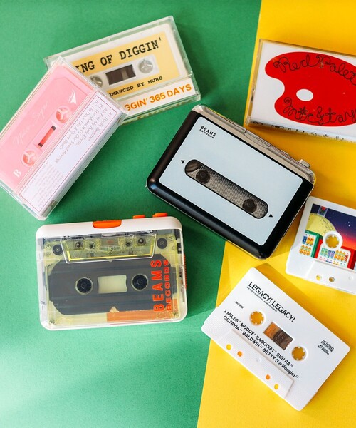BEAMS RECORDS Stereo Skelton Cassette Player : ZOZOTOWN