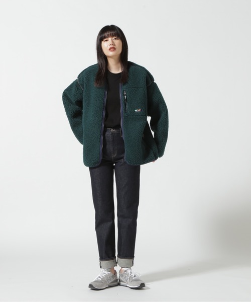 MANASTASH ノーカラーコート コート MANASTASH/マナスタッシュ