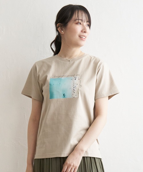 カラーロゴフォトＴシャツ　定価 9,790円(税込) SLY | PHOTO LOGO Tシャツ (Tシャツ・カットソー(半袖) ) |SHEL