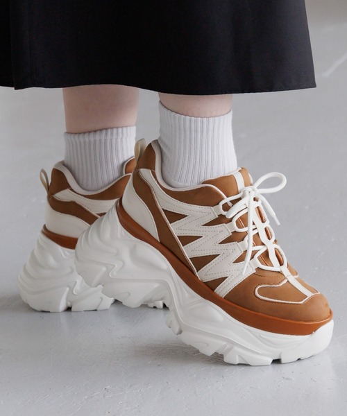 PAGEBOY スニーカー プラットチャンキースニーカー レディース