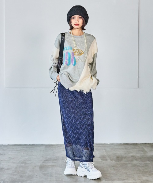 プラットチャンキースニーカー PAGEBOY レースホワイト PAGEBOY｜プラットチャンキースニーカー | Rakuten Fashion(楽天