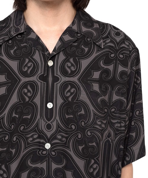 KAMIYA シャツ Monogram H/S Shirt メンズ : ZOZOTOWN Yahoo!店