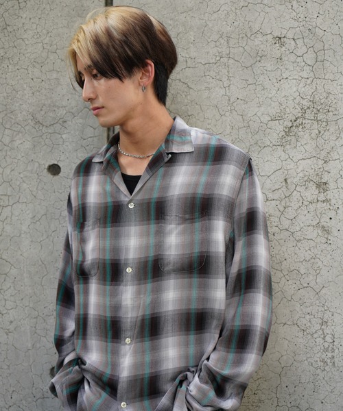 60s~ USA製 Rockmount オンブレチェック レーヨン シャツ 楽天市場】全2色 タウンクラフト TOWNCRAFT オンブレチェック