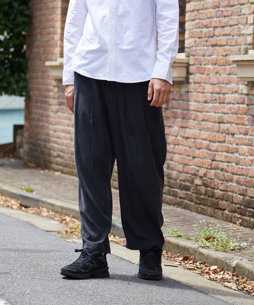 MR.OLIVE（ミスターオリーブ） パンツ T-R POWDER CLOTH - 2TACK WIDE
