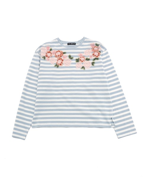 リトルサニーバイト Tシャツ チュニック 花柄 リトルサニーバイト(レディースTシャツ、カットソー)(柄:花