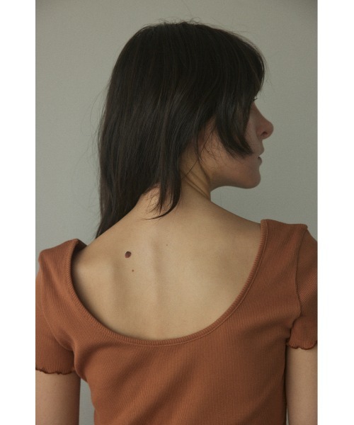 BLACK by moussy - 2wayトップス BLACK BY MOUSSY | 2way v design tops (タンクトップ ) |SHEL