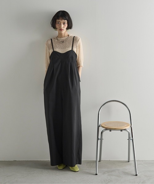 新品！THE YOn コルセットデザインキャミサロペット THE YOn 〉 コルセットデザインキャミサロペット - メルカリ