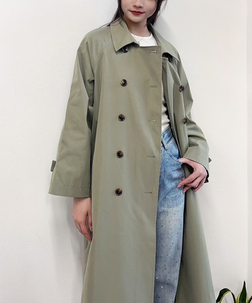 Calm Maison トレンチコート コート ビッグシルエットトレンチ