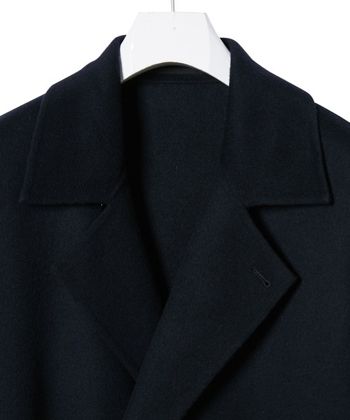 【未使用品】アダム エ ロペ ADAM ET ROPE ダブルコートL グレー ADAM ET ROPE'（アダムエロペ） トレンチコート L グレー メンズ