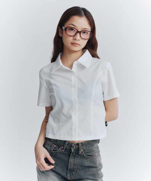 FCMM ブラウス シャツ STITCH SHIRT/ステッチシャツ レディース