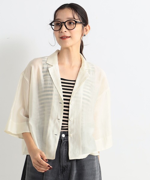 ブラウス シャツ シアードロストトップス レディース ブラウス シャツ シアードロストトップス レディース : ZOZOTOWN
