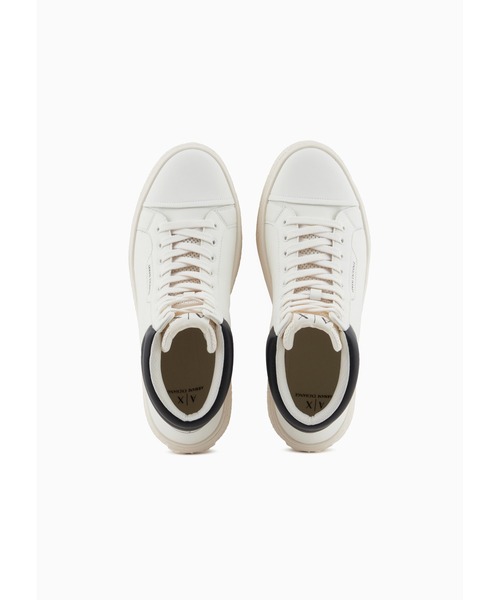 ARMANI EXCHANGE スニーカー 「A|X アルマーニ エクスチェンジ」レザー