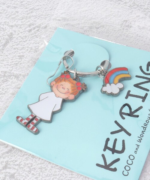 one'sterrace（ワンズテラス） COCOちゃん メタルキーチェーン COCO