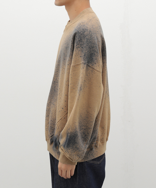 NOMA t.d.（ノーマティーディー） トレーナー スウェット Hand Dyed