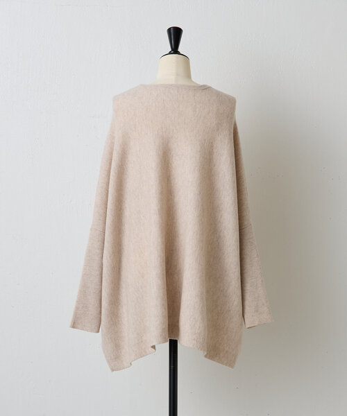 BEARDSLEY ビッグショートクルーネックニット美品 BEARDSLEY｜クルービッグニット(ショート) | Rakuten Fashion