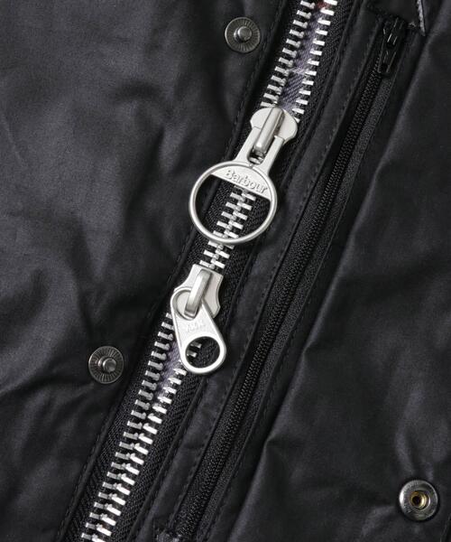 コート ジャケット Barbour　OS TRANSPORT WAX JACKET メンズの画像