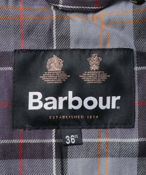 コート ジャケット Barbour　OS TRANSPORT WAX JACKET メンズの画像