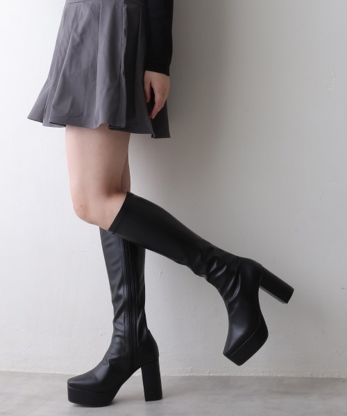 DEMETER（シューズ） ブーツ 厚底 プラットフォーム 太ヒール
