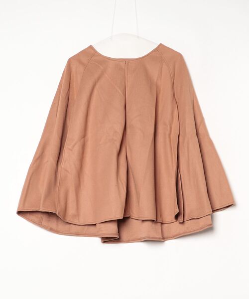 FREE STYLISTS ポンチョ ノーカラーケープポンチョコート