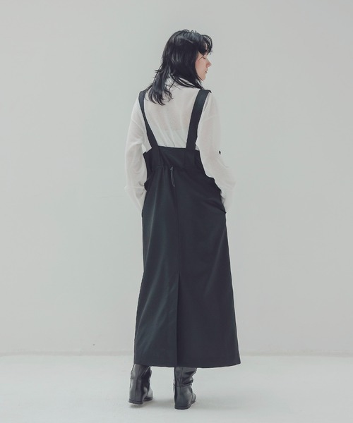 DRESSLAVE（ドレスレイブ） ジャンパースカート T/W boxy jumper skirt