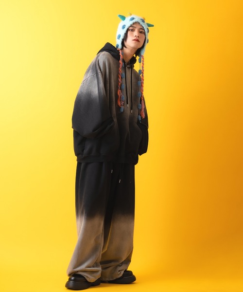 【新品未使用⭐️】トラスミック　イヤーフラップ ニットキャップ ニット帽 ニットキャップ an meets zakka 未確認モンスターイヤー