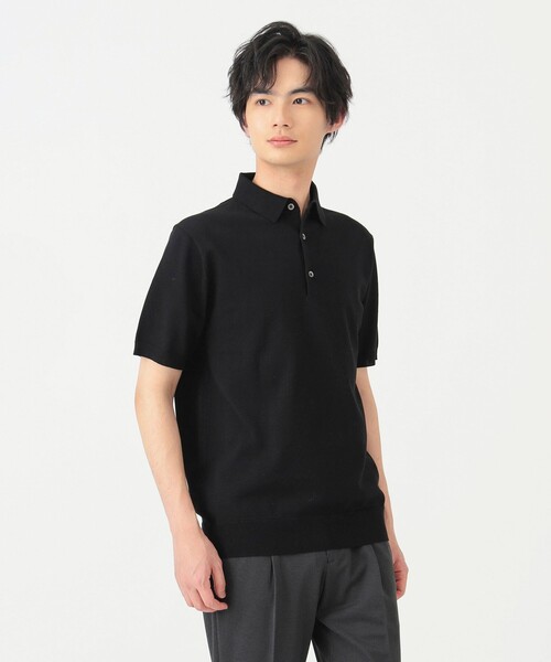 B：MING by BEAMS ポロシャツ 「ビジカジ対応」 ウォッシャブル