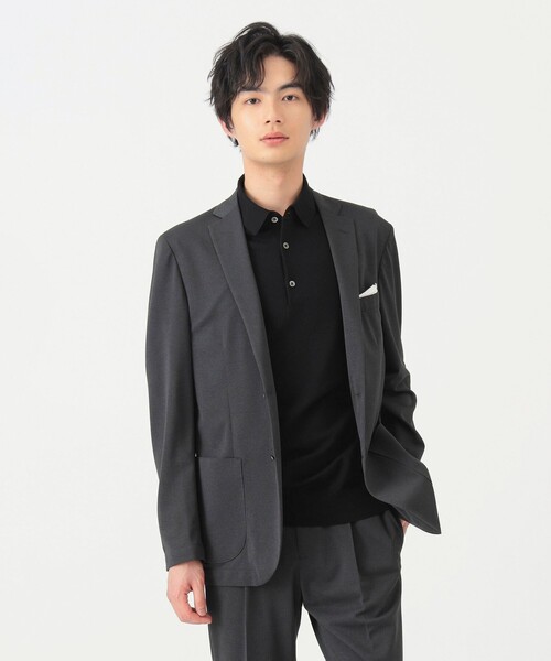 値下げ BAL バル　ニットポロ　シャツ　新品　2024ss B：MING by BEAMS ポロシャツ 「ビジカジ対応」 ウォッシャブル
