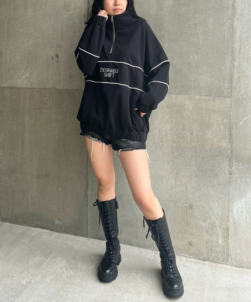 SPIRALGIRL（スパイラルガール） トレーナー スウェット 配色