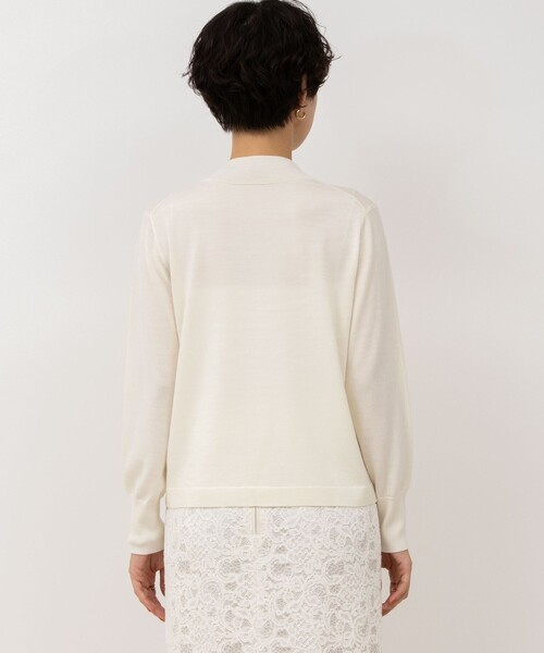 新品NOLLEY'S sophiハイネックプルオーバーニット38ウール100％ NOLLEY'S Sophi（ノーリーズソフィー） ニット セーター 「手洗い可能