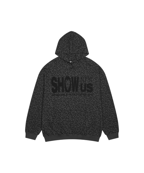 パーカー SH SHOW US LEOPARD HOODIE レディース