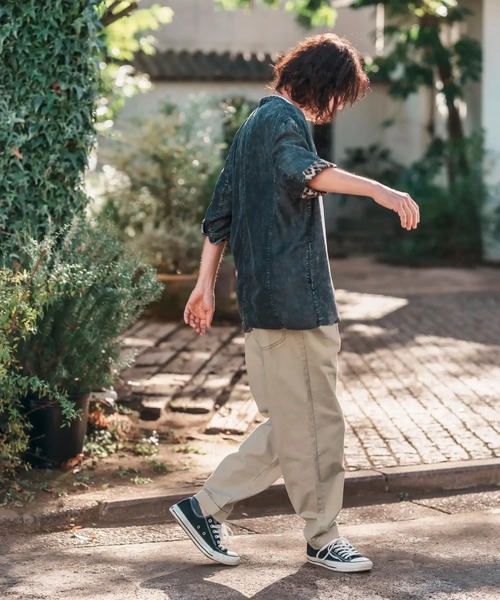 CAMBIO（カンビオ） チノパン mp13217-Tuck Stretch Easy Chino Pants