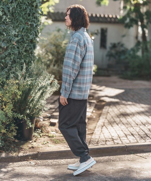 CAMBIO（カンビオ） チノパン mp13217-Tuck Stretch Easy Chino Pants