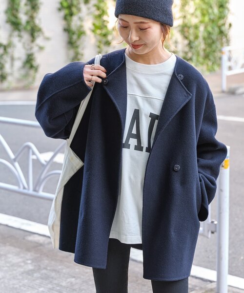 Spick＆Span 「Spick & Span」 ジャケット 36 ネイビー