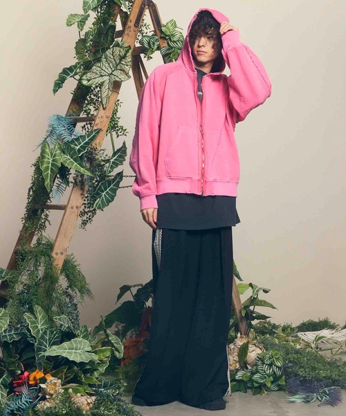 MAISON SPECIAL スラックス 「UNISEX」Prime-Wide Side Line