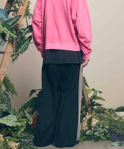 MAISON SPECIAL スラックス 「UNISEX」Prime-Wide Side Line