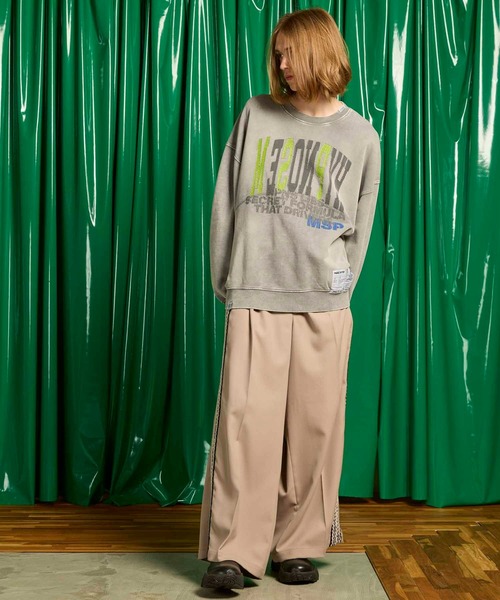 メゾンスペシャル　プライムワイドサイドラインバギーパンツ MAISON SPECIAL スラックス 「UNISEX」Prime-Wide Side Line