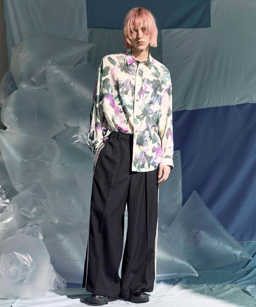 メゾンスペシャル　プライムワイドサイドラインバギーパンツ MAISON SPECIAL スラックス 「UNISEX」Prime-Wide Side Line