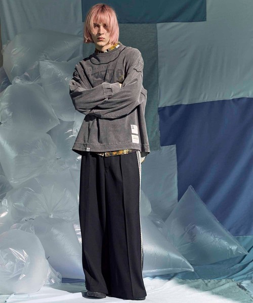 メゾンスペシャル　プライムワイドサイドラインバギーパンツ MAISON SPECIAL スラックス 「UNISEX」Prime-Wide Side Line