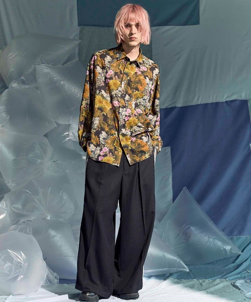 MAISON SPECIAL スラックス 「UNISEX」Prime-Wide Side Line