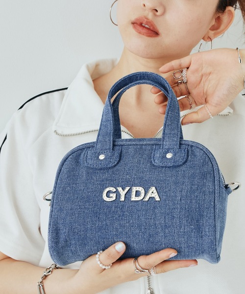 ℳ*︎様 新品未開封　GYDA/ジェイダ ノベルティー 人気ボアバック ブルー GYDA（ジェイダ） ボストンバッグ 「WEB限定商品」 2WAYミニボストン