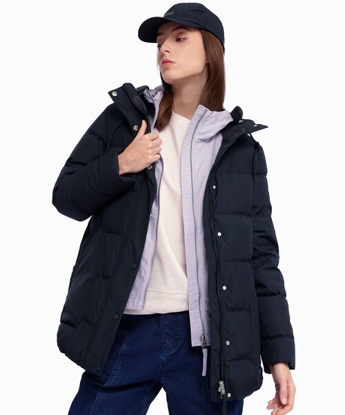 AIGLE レディースダウンコート、ダウンジャケット｜コート