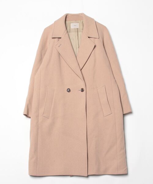 【IÉNA 】チェスターコート　極美品　38 ベージュ IENA（イエナ） チェスターコート 38 ベージュ レディース : ZOZOTOWN