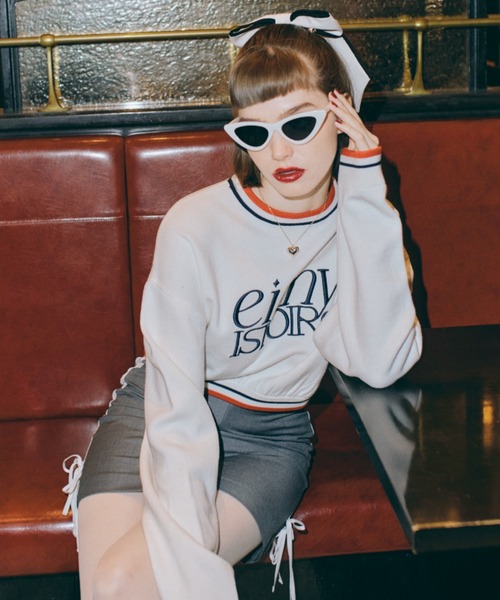 断捨離のみつ eimy istoire 6103475 EIMY ISTOIRE（エイミーイストワール） 長袖ニット FREE ネイビー