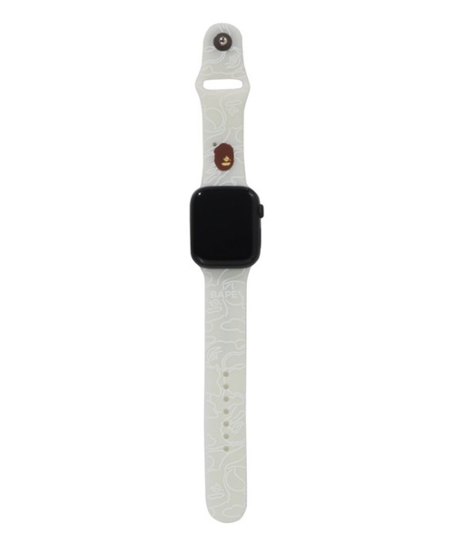 【A BATHING APE】NEON CAMO WATCH BAND Apple Watch Band Bape Purple Neon Camo Camouflage Hypebeast