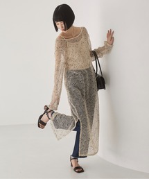 ANGIE ワンピース メッシュ シアー ワンピース : ZOZOTOWN Yahoo!店